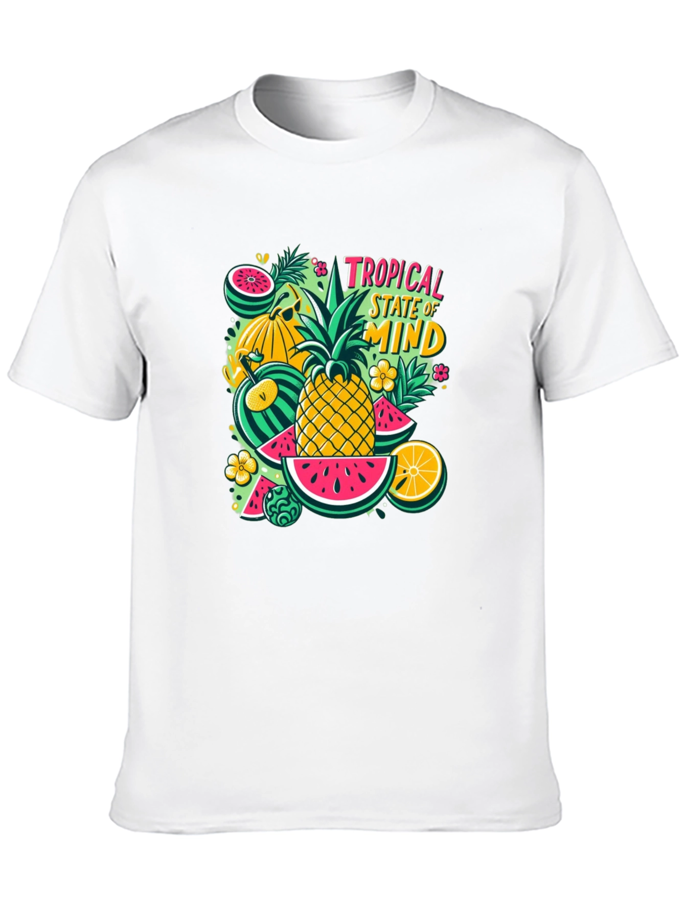 Tropical State of Mind Graphic Tee - Summer Vibes