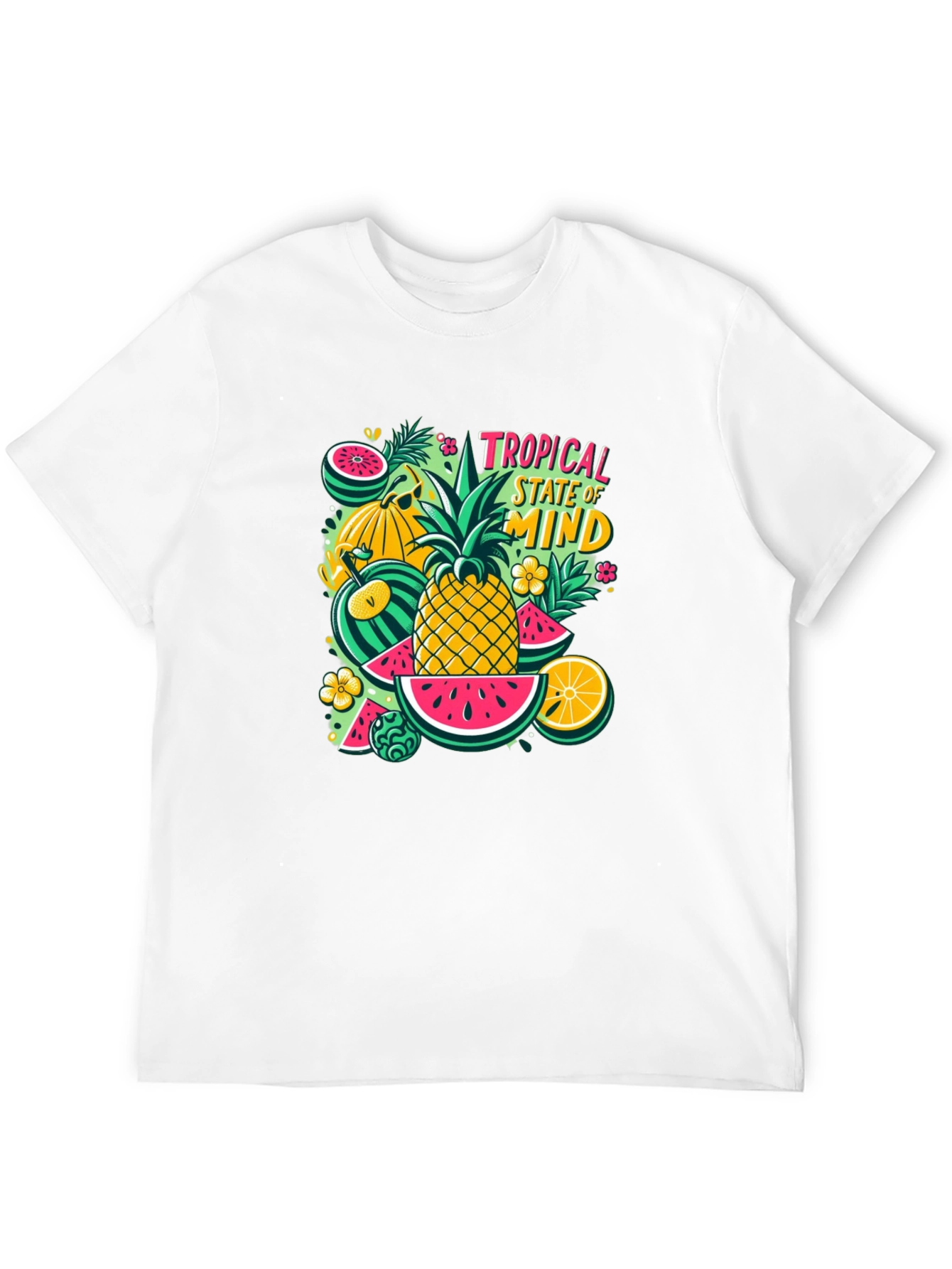 Tropical State of Mind Graphic Tee - Summer Vibes