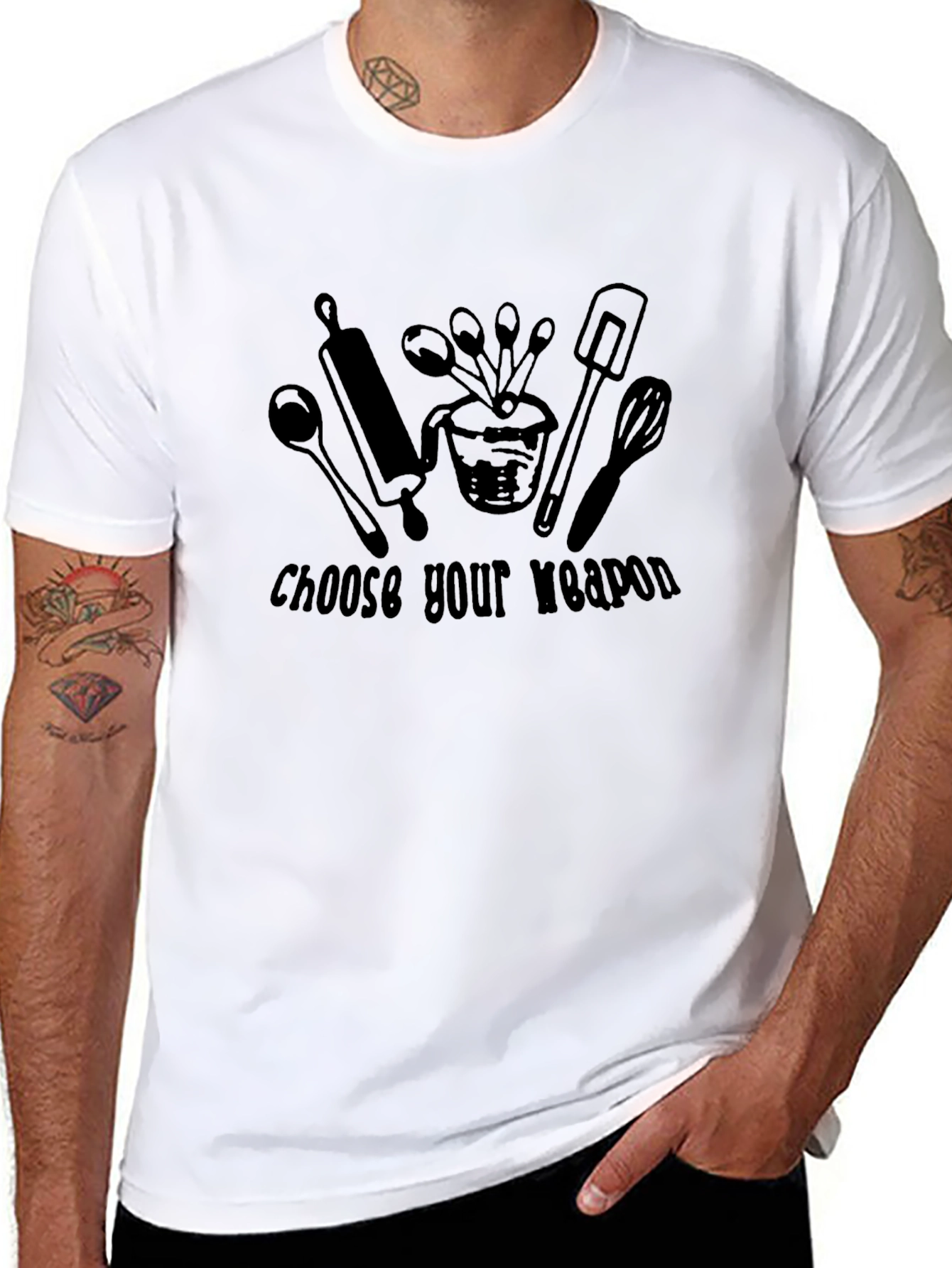 Choose Your Weapon Baking T-Shirt