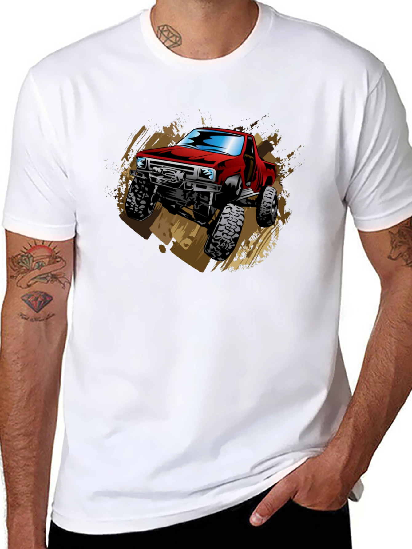 Monster Truck Graphic Tee - Off-Road Style