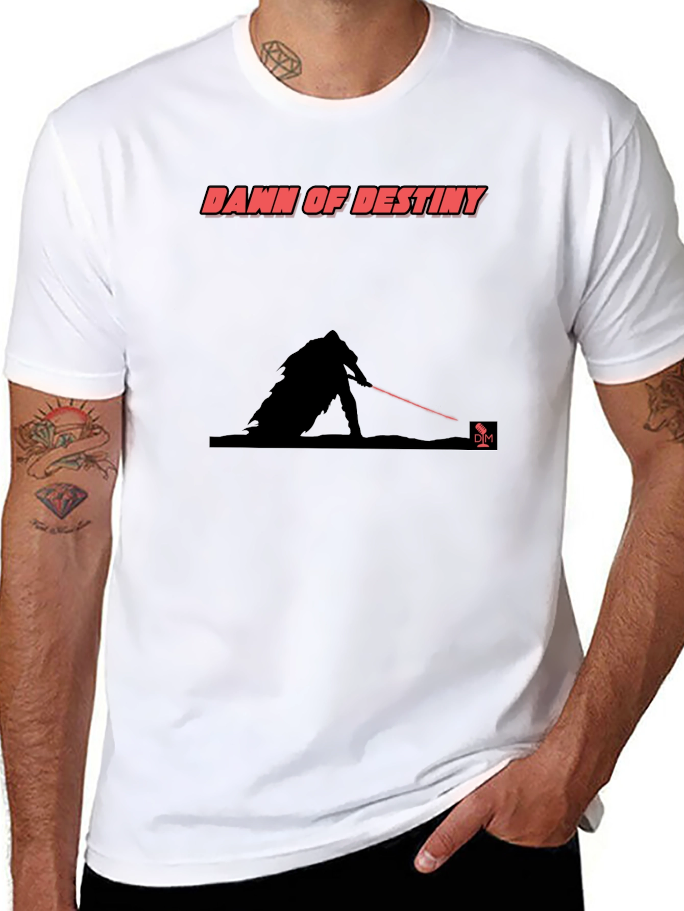 Dawn of Destiny Graphic Tee - Black