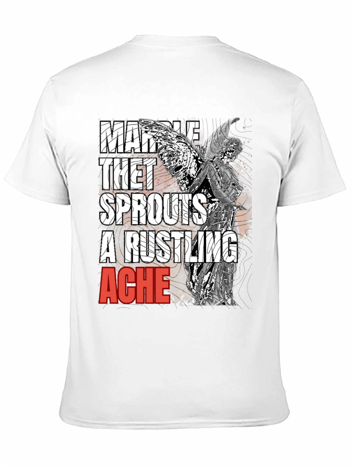 Marble Thet Sprouts Graphic Tee