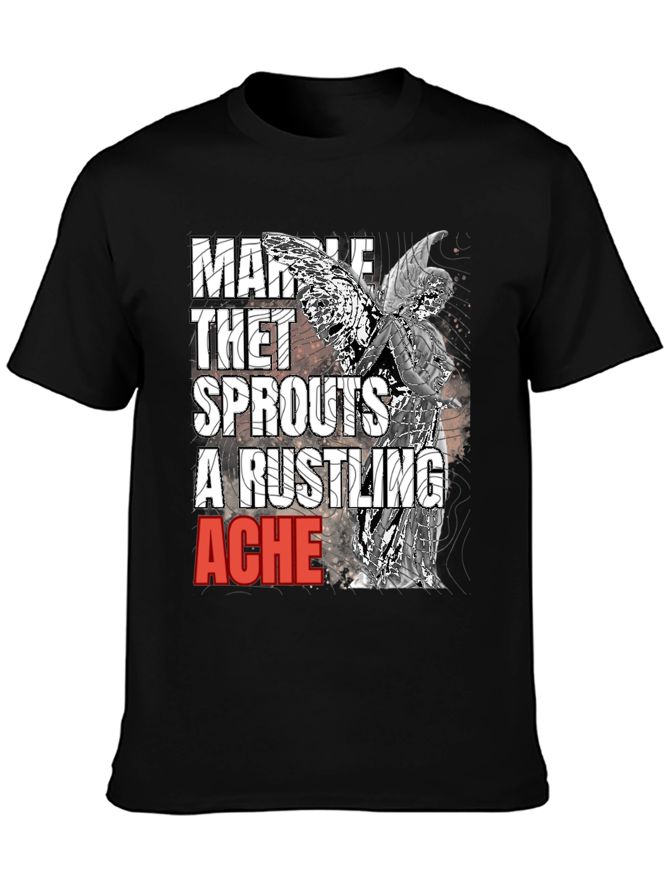 Marble Thet Sprouts Graphic Tee