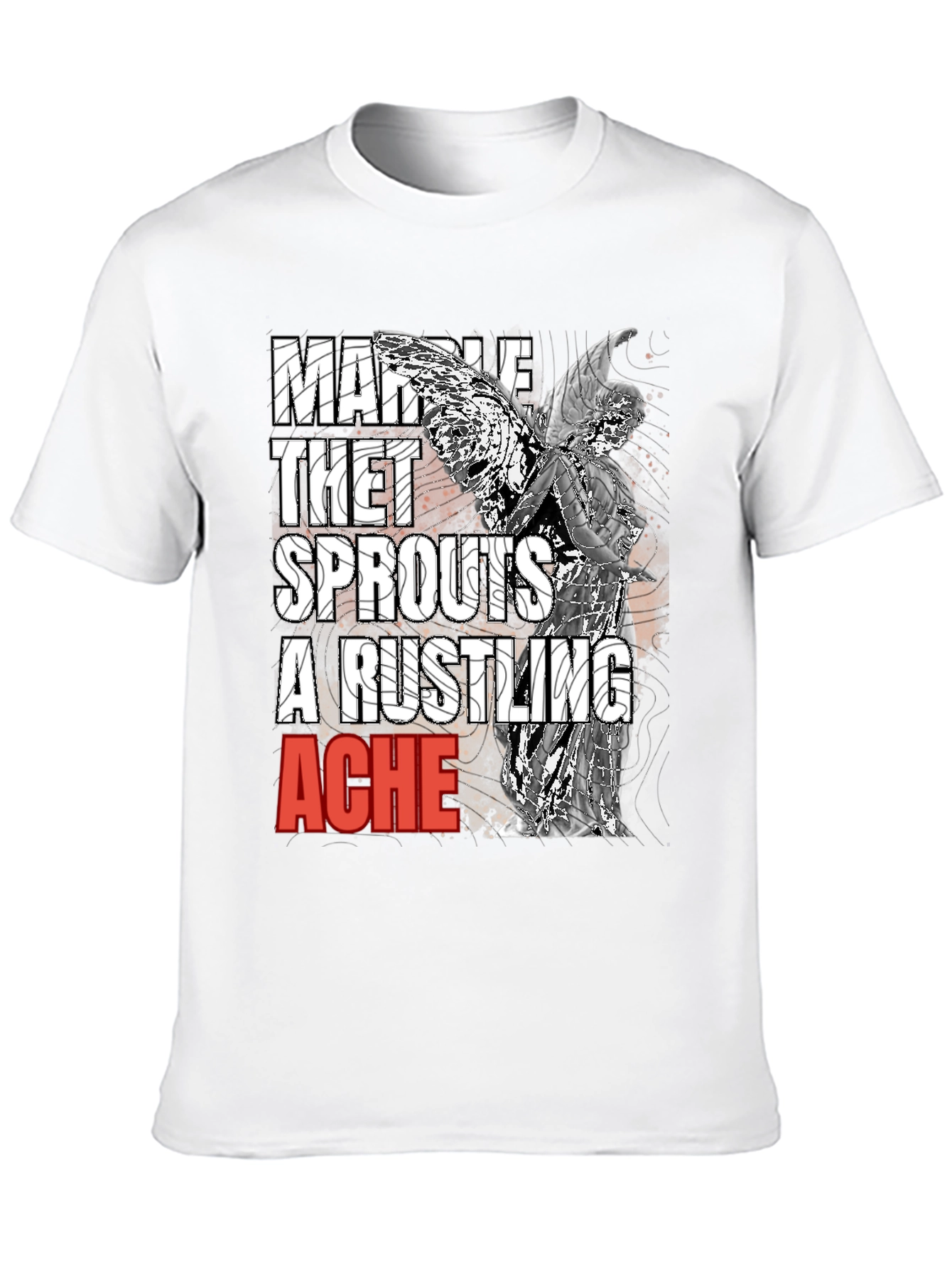 Marble Thet Sprouts Graphic Tee