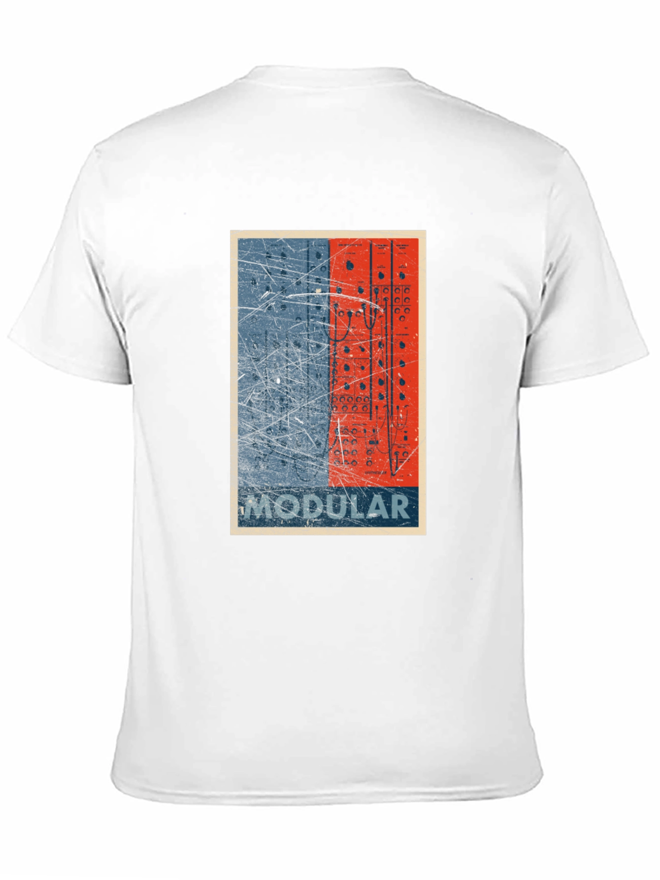 Modular Synth T-Shirt - Retro Electronic Music Design