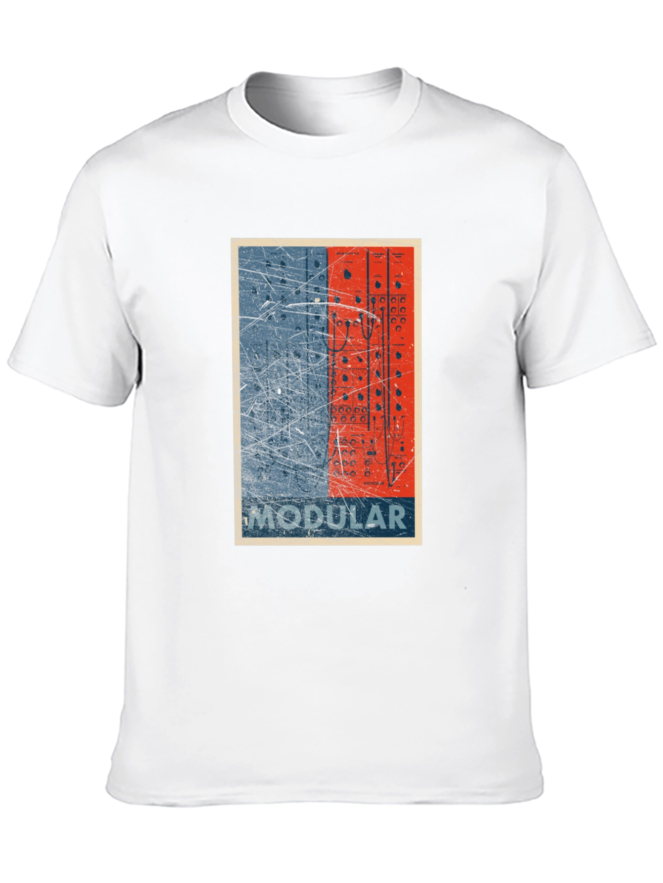Modular Synth T-Shirt - Retro Electronic Music Design