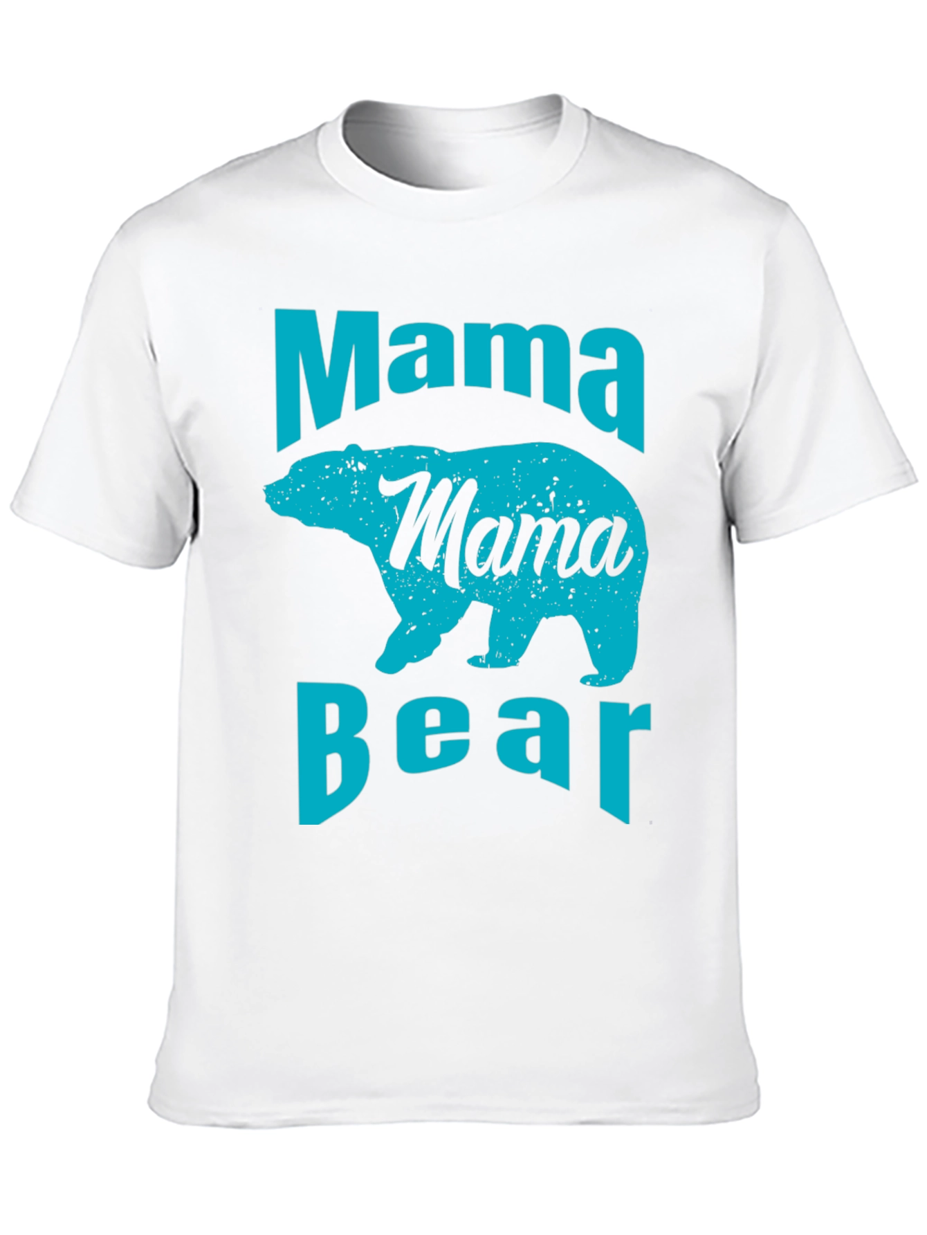 Mama Bear Graphic T-Shirt - Black