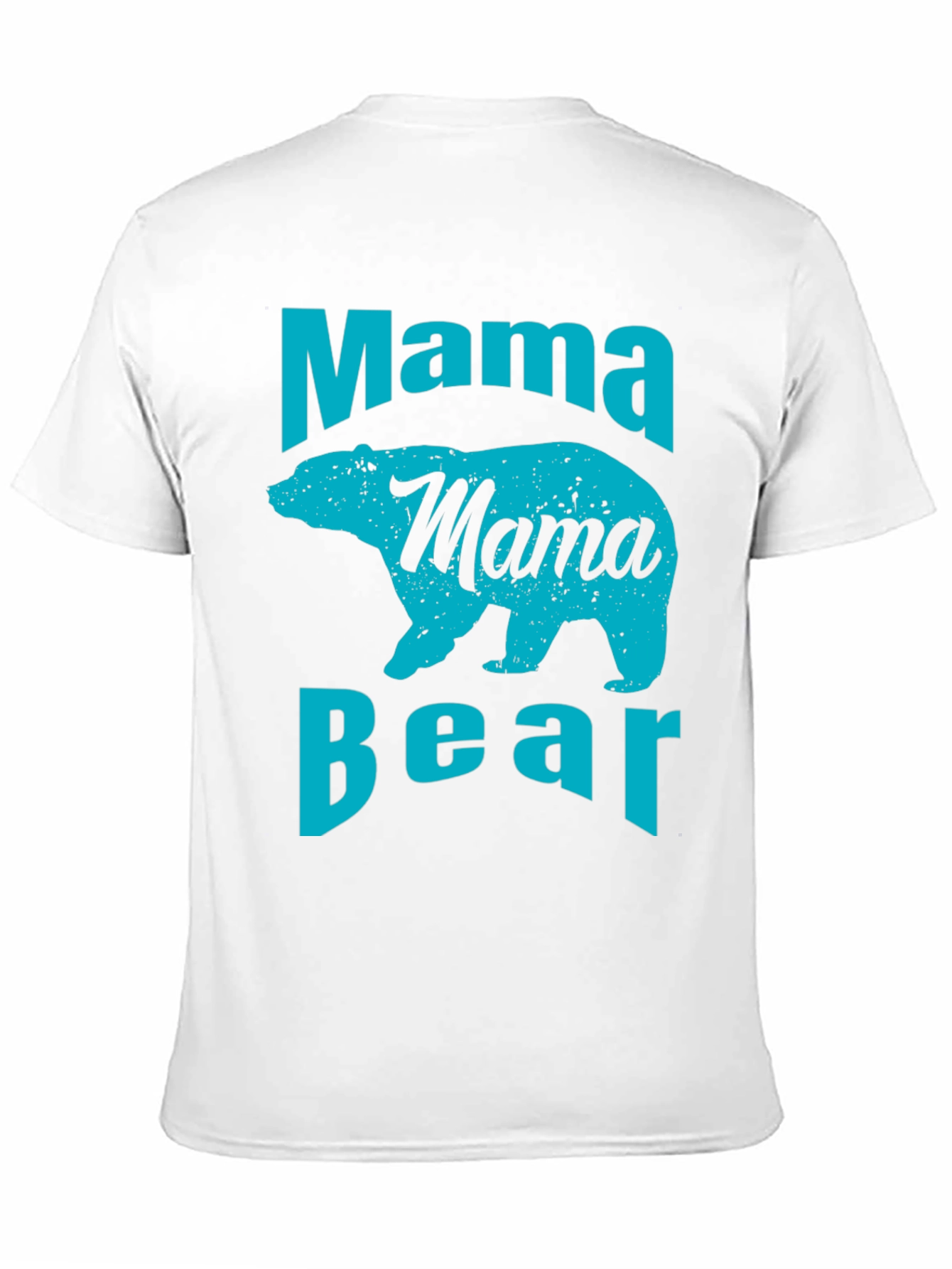 Mama Bear Graphic T-Shirt - Black