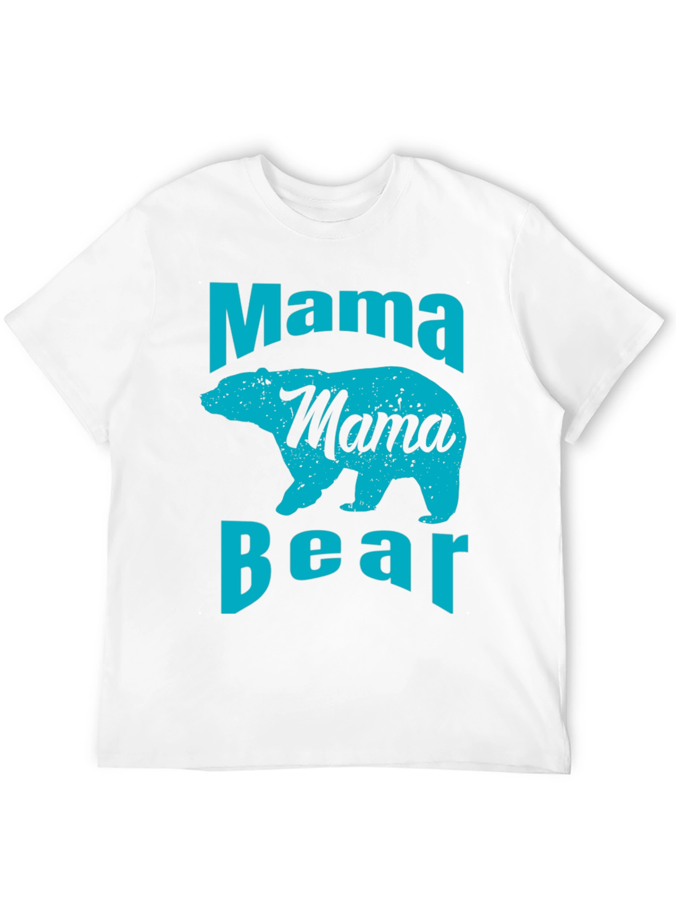 Mama Bear Graphic T-Shirt - Black