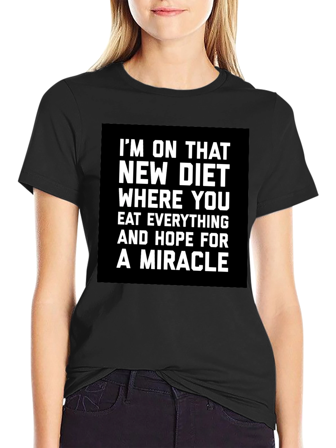 Funny Diet T-Shirt - Miracle Diet