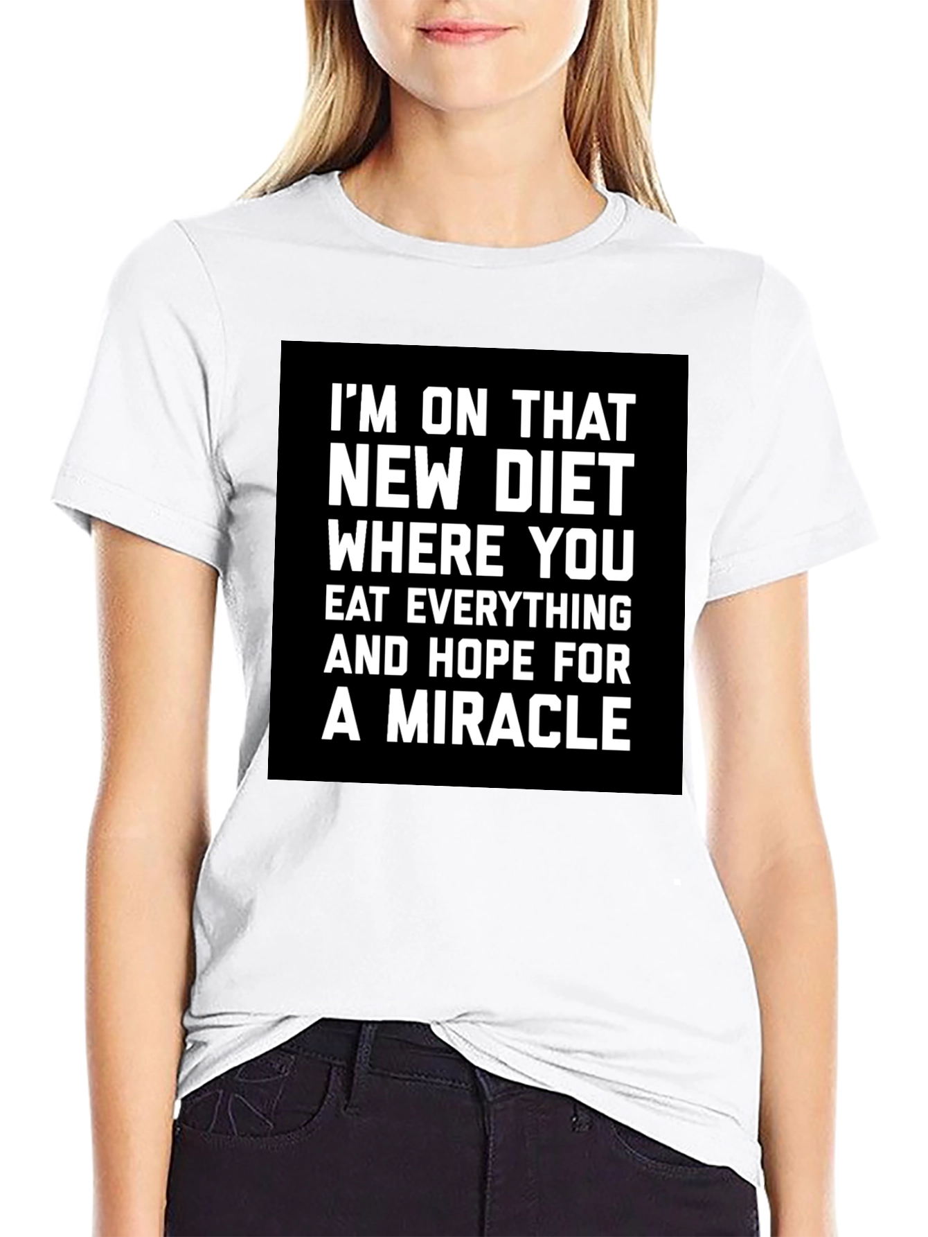 Funny Diet T-Shirt - Miracle Diet