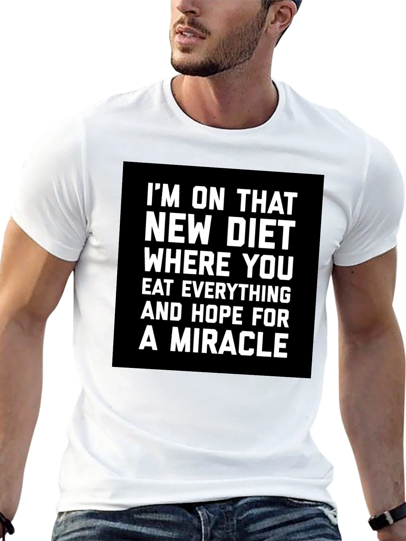 Funny Diet T-Shirt - Miracle Diet