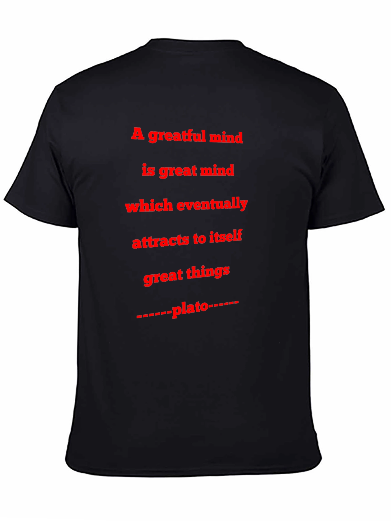Inspirational Plato Quote T-Shirt
