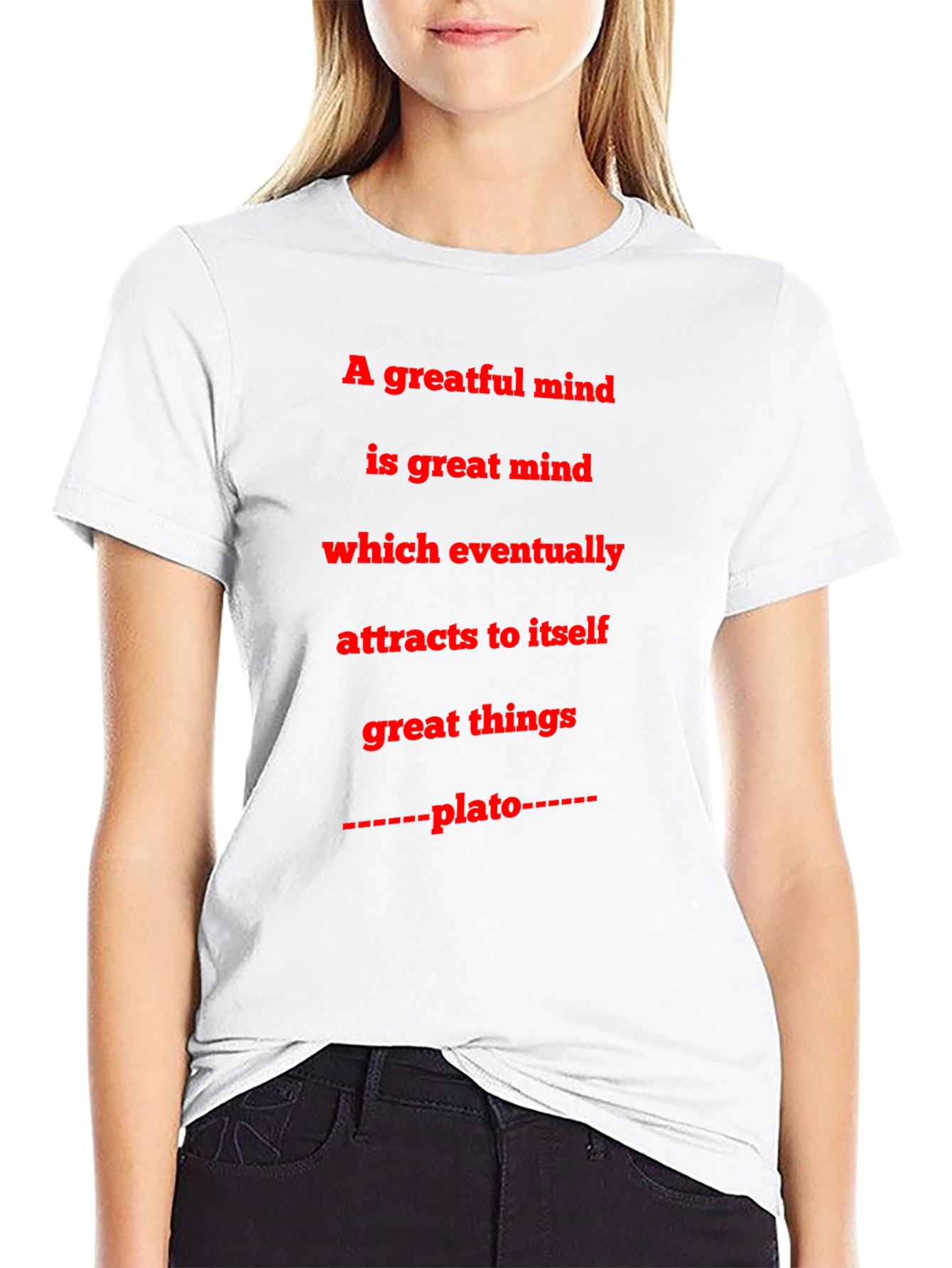 Inspirational Plato Quote T-Shirt