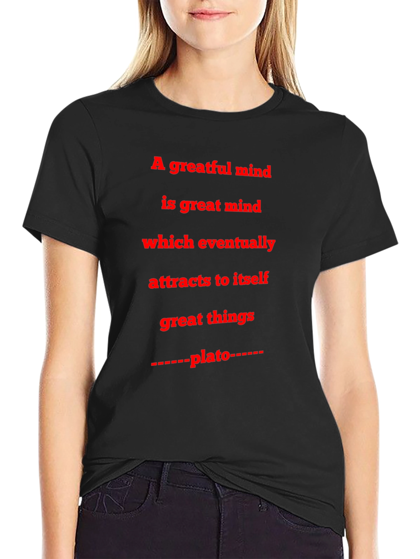 Inspirational Plato Quote T-Shirt