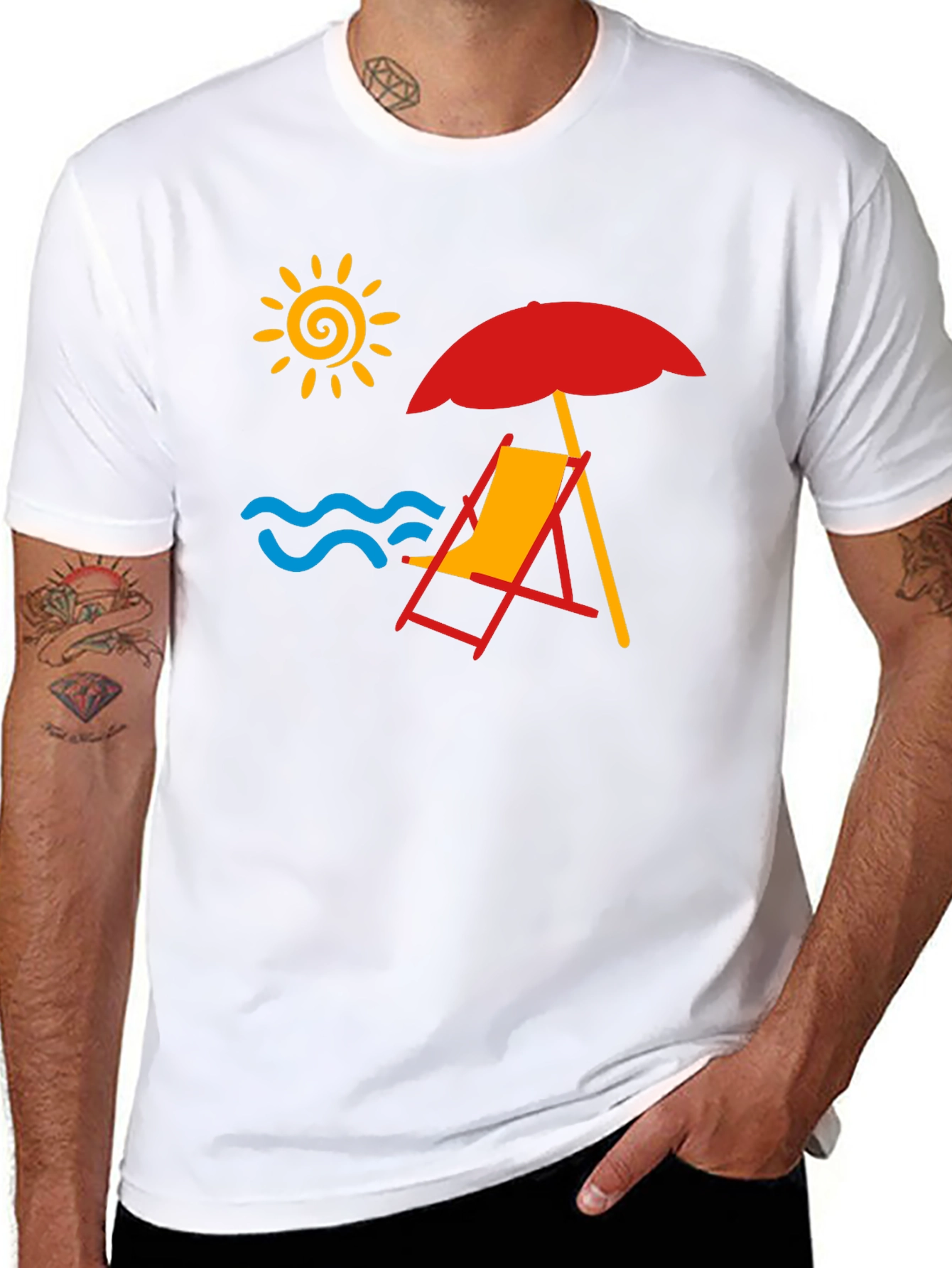 Beach Graphic T-Shirt - Summer Vibes