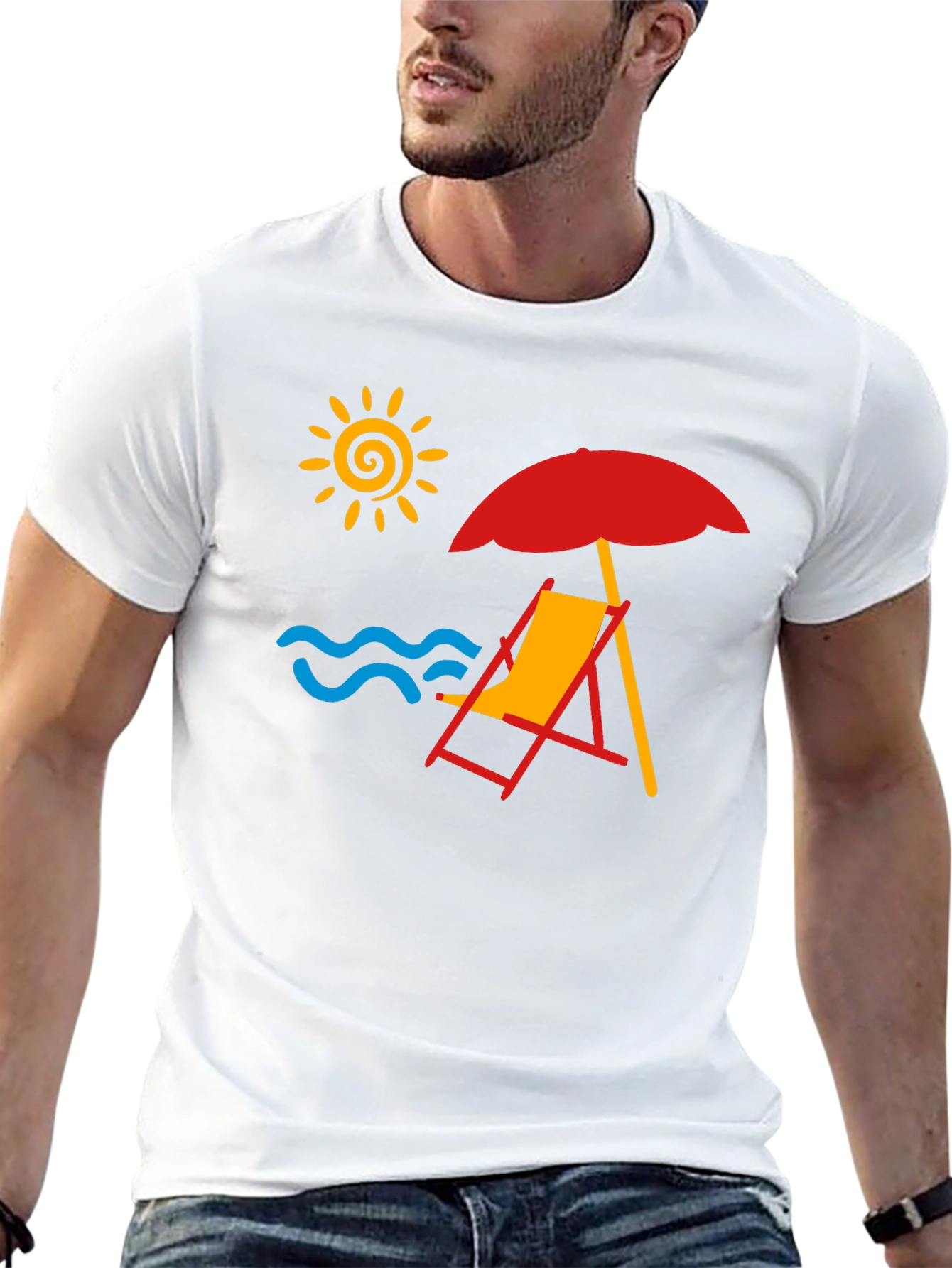 Beach Graphic T-Shirt - Summer Vibes