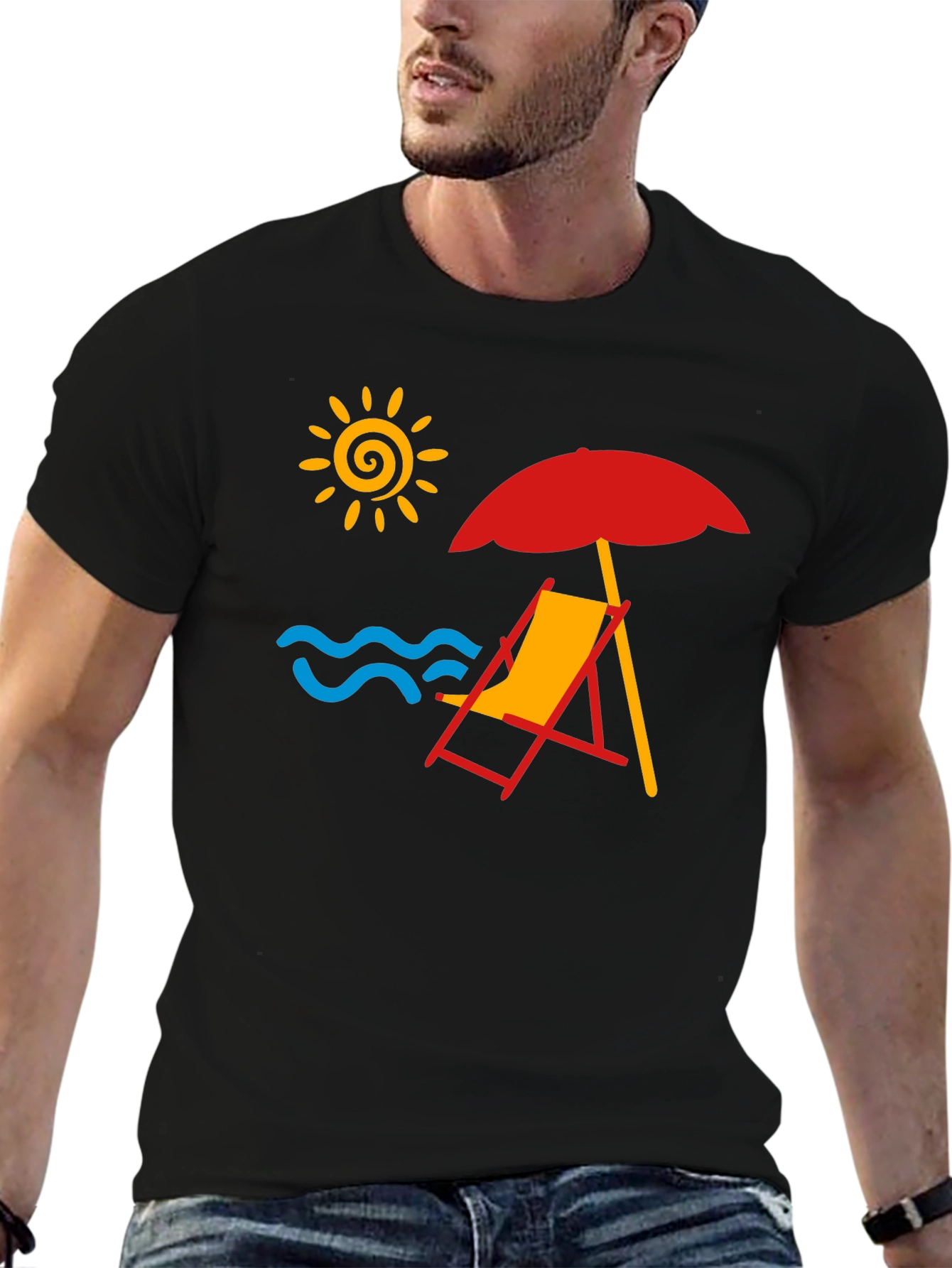 Beach Graphic T-Shirt - Summer Vibes