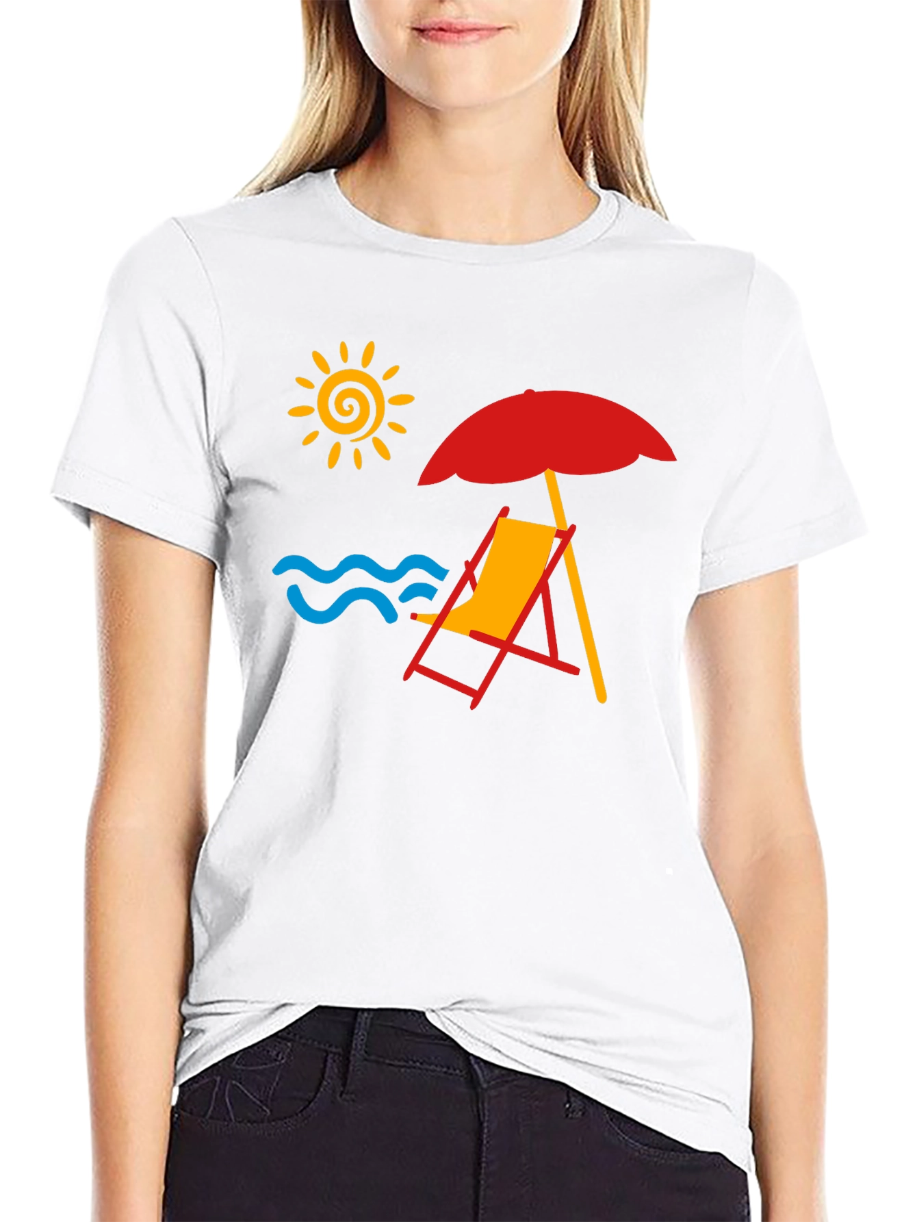 Beach Graphic T-Shirt - Summer Vibes