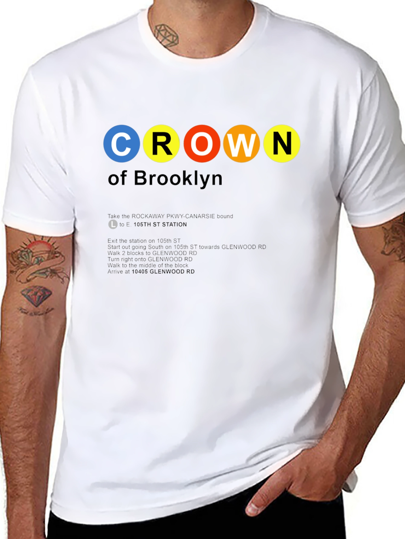 Crown of Brooklyn Subway T-Shirt