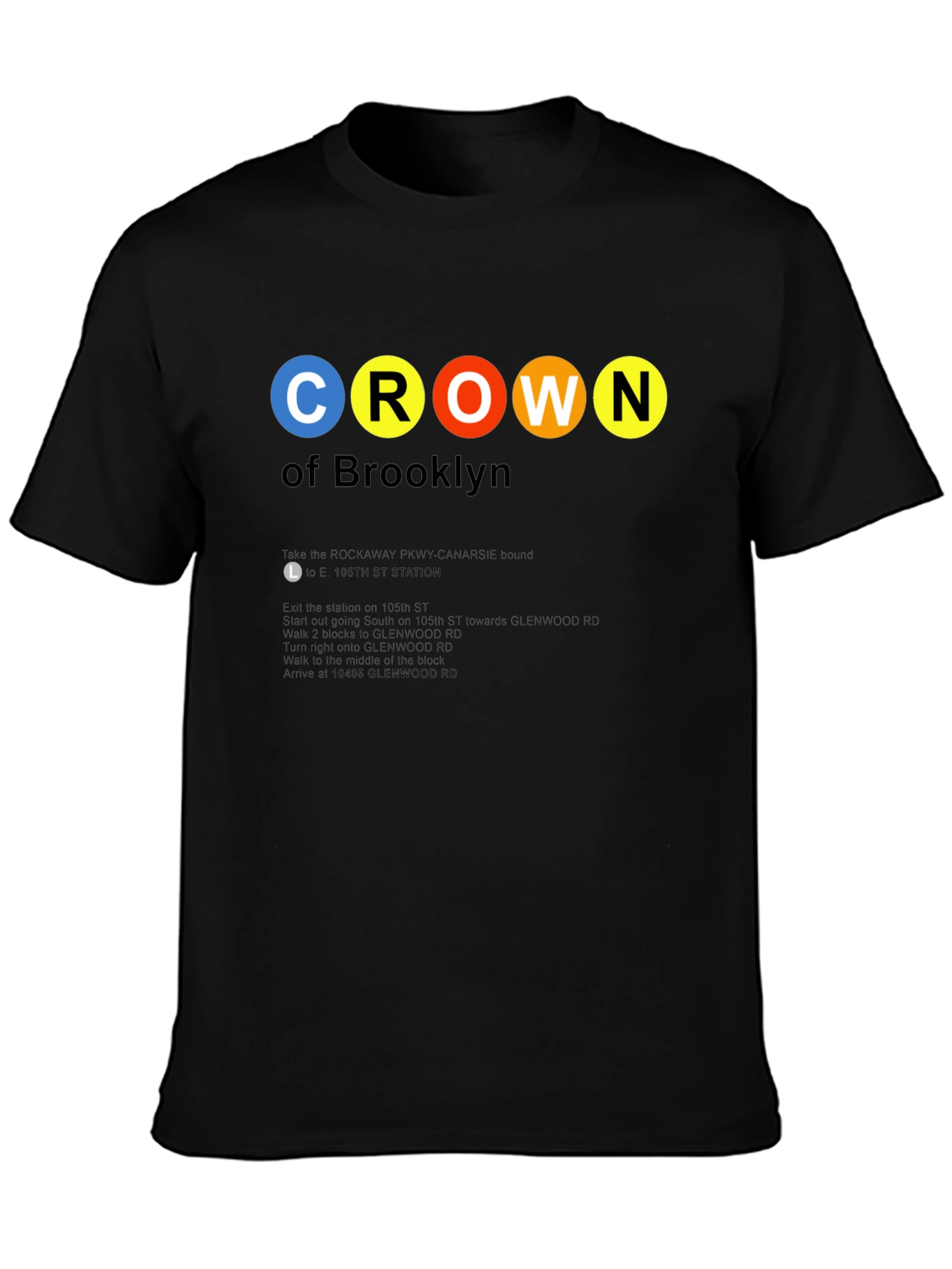 Crown of Brooklyn Subway T-Shirt