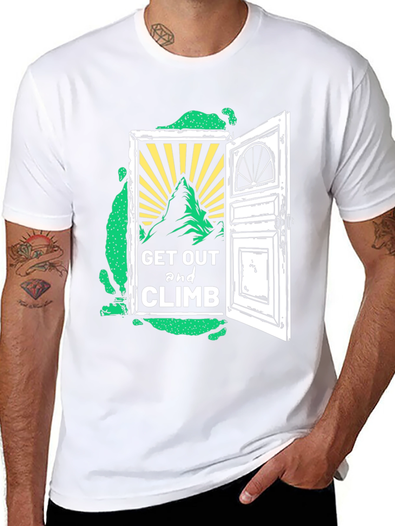 Get Out and Climb Graphic T-Shirt