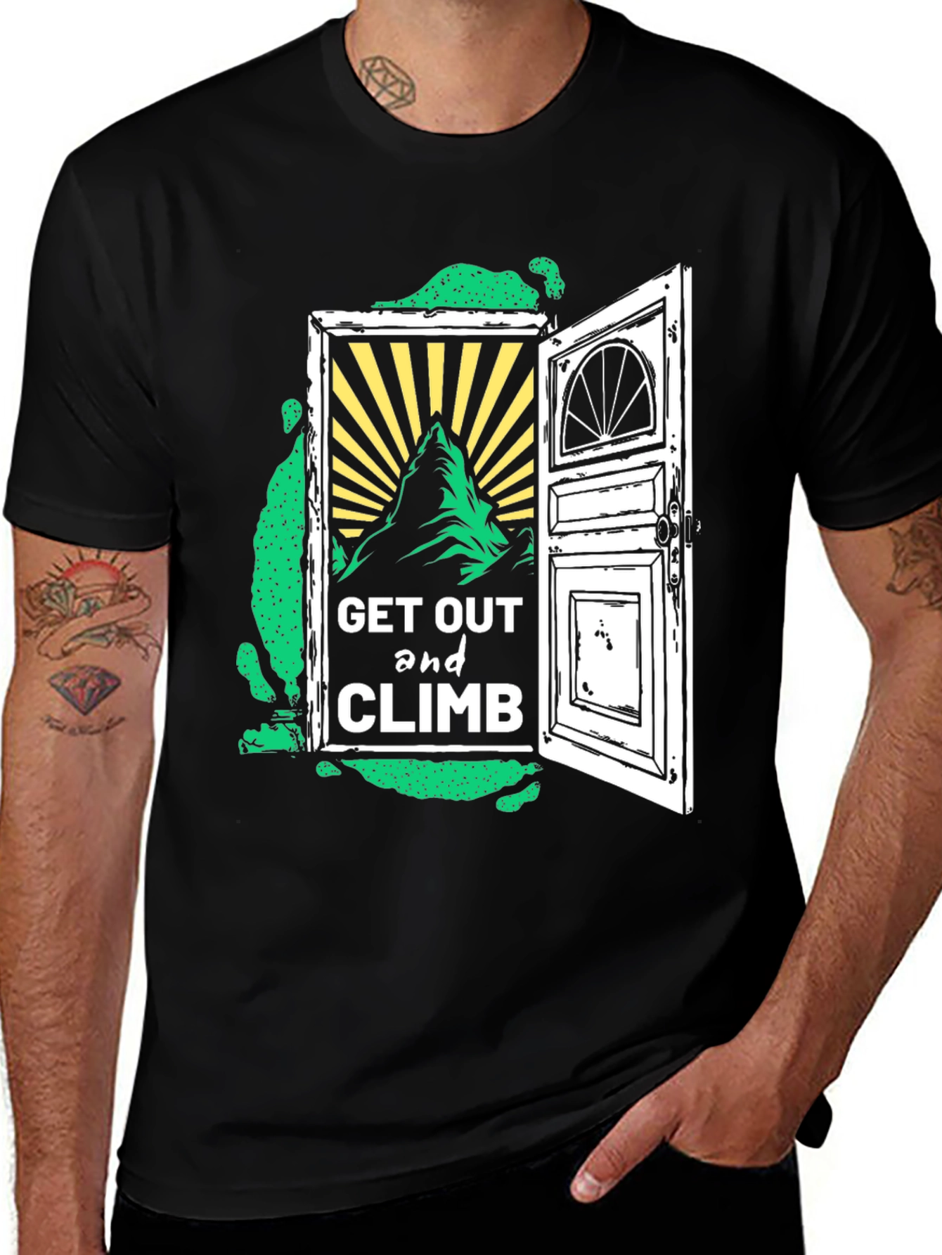 Get Out and Climb Graphic T-Shirt