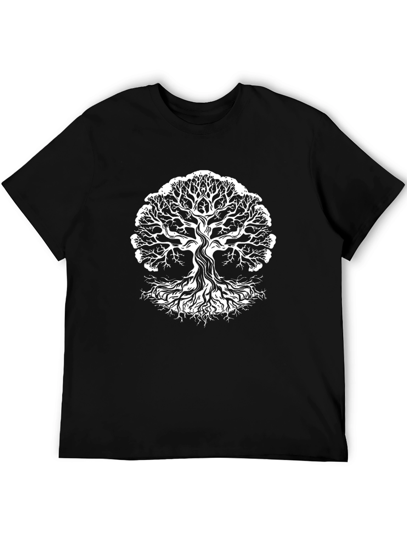 Tree of Life Graphic Tee - Stylish Black Shirt