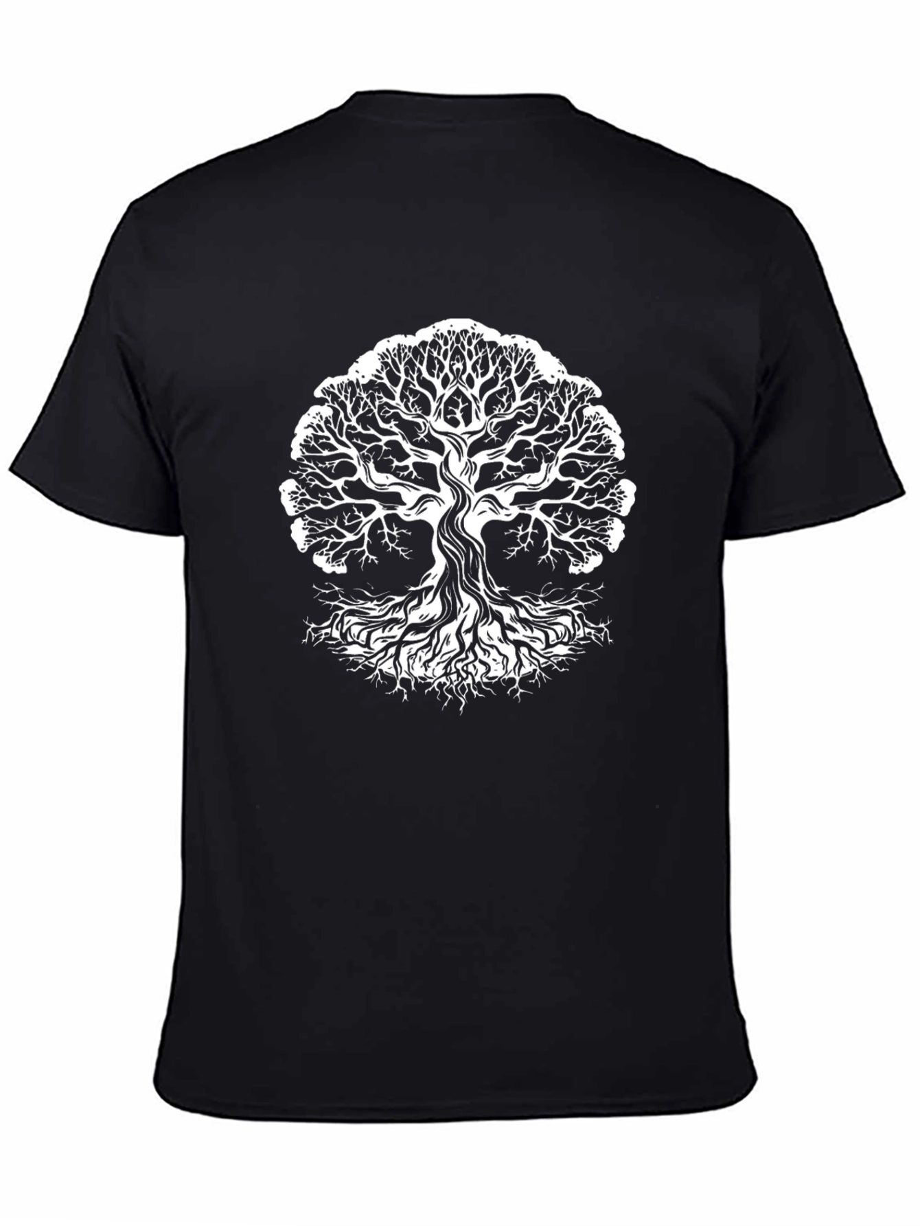 Tree of Life Graphic Tee - Stylish Black Shirt