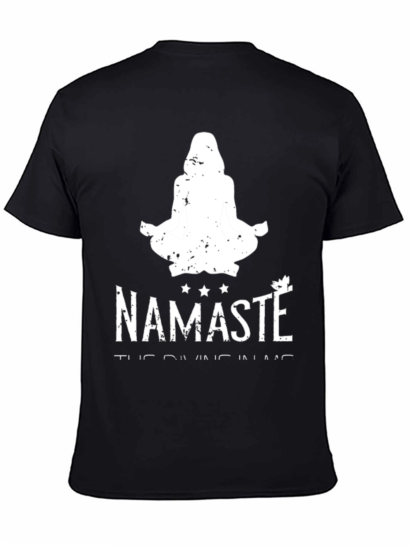 Namaste Yoga Graphic T-Shirt - Divine Inner Light Tee