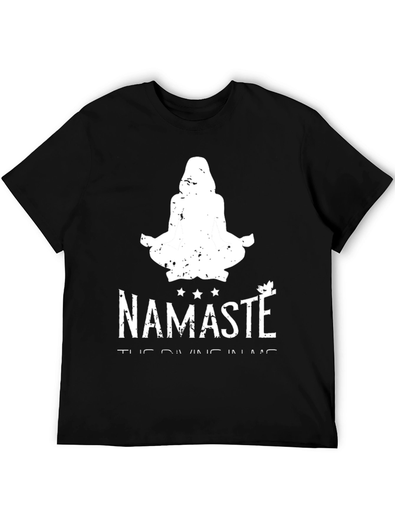 Namaste Yoga Graphic T-Shirt - Divine Inner Light Tee