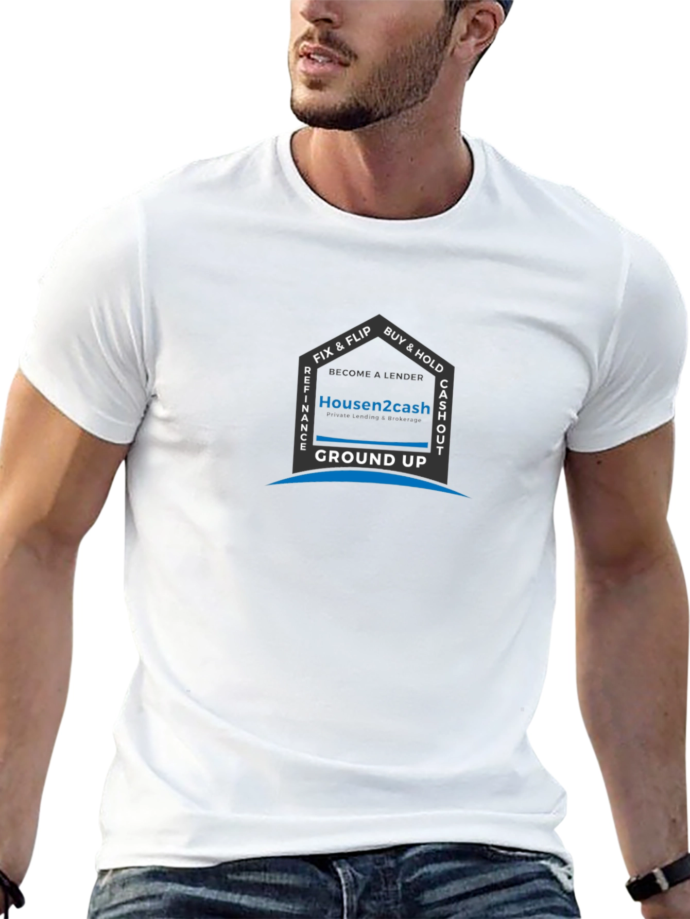 Housen2cash T-Shirt - Real Estate Investment Design