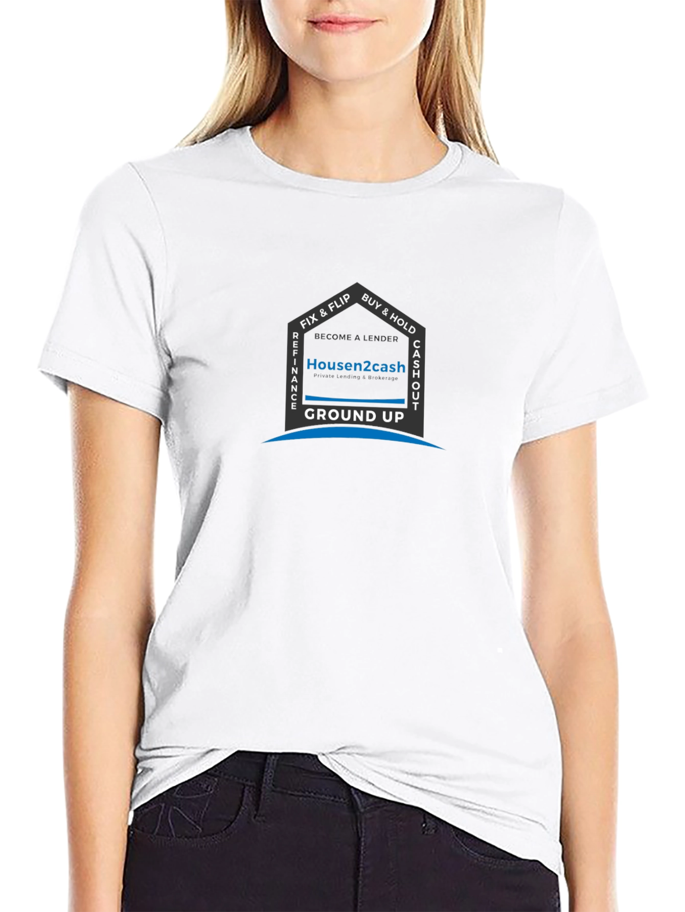 Housen2cash T-Shirt - Real Estate Investment Design