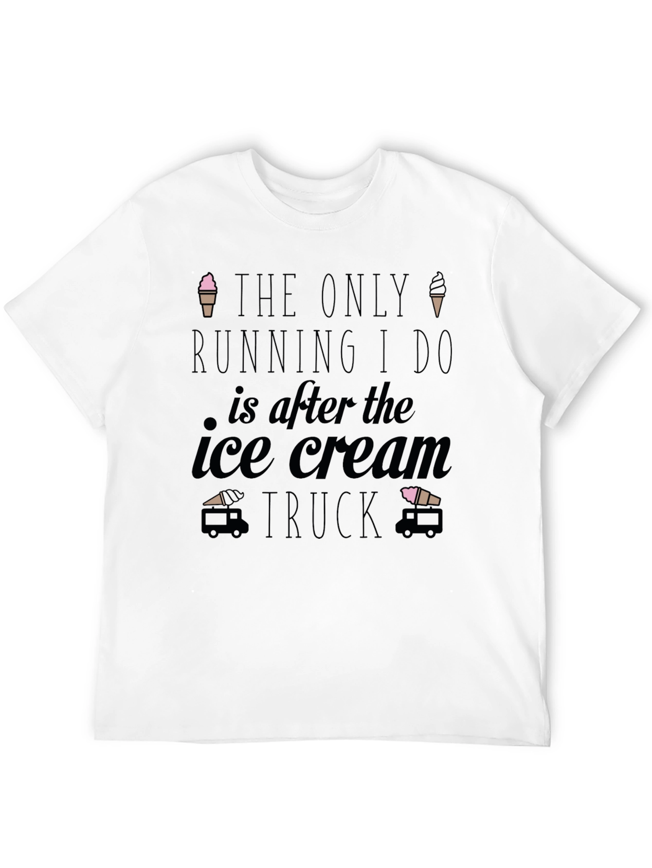 Ice Cream Truck Graphic T-Shirt