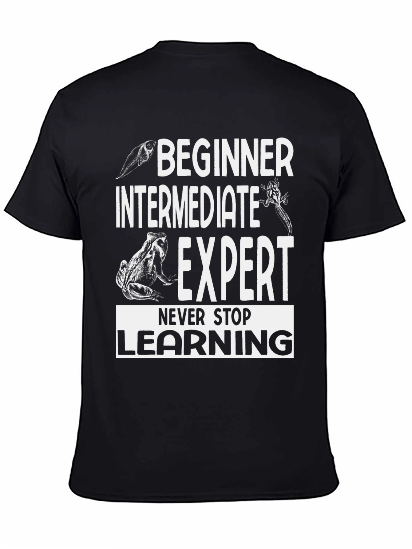 Beginner Expert Frog Evolution T-Shirt