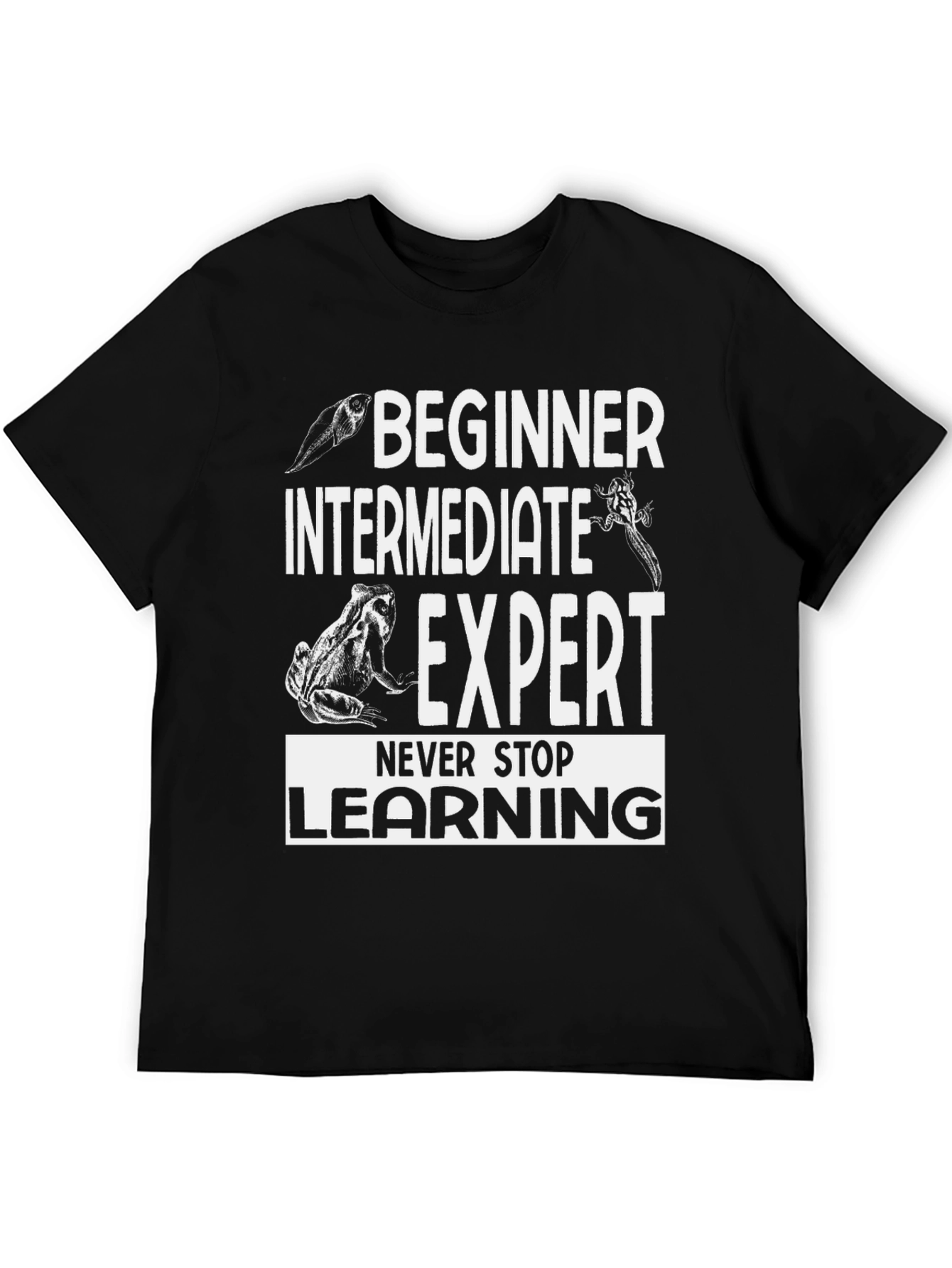 Beginner Expert Frog Evolution T-Shirt