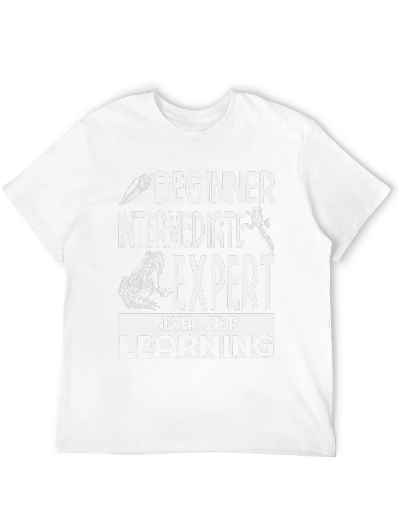 Beginner Expert Frog Evolution T-Shirt