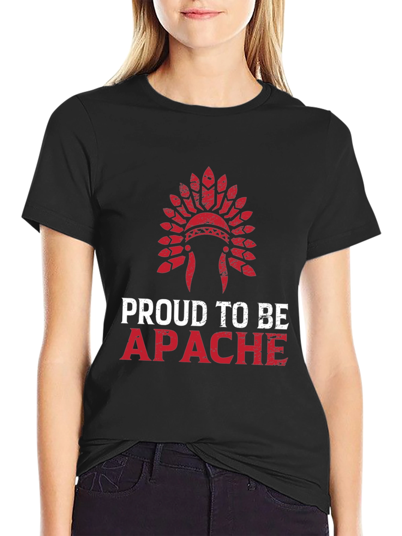 Proud to Be Apache T-Shirt - Native American Pride