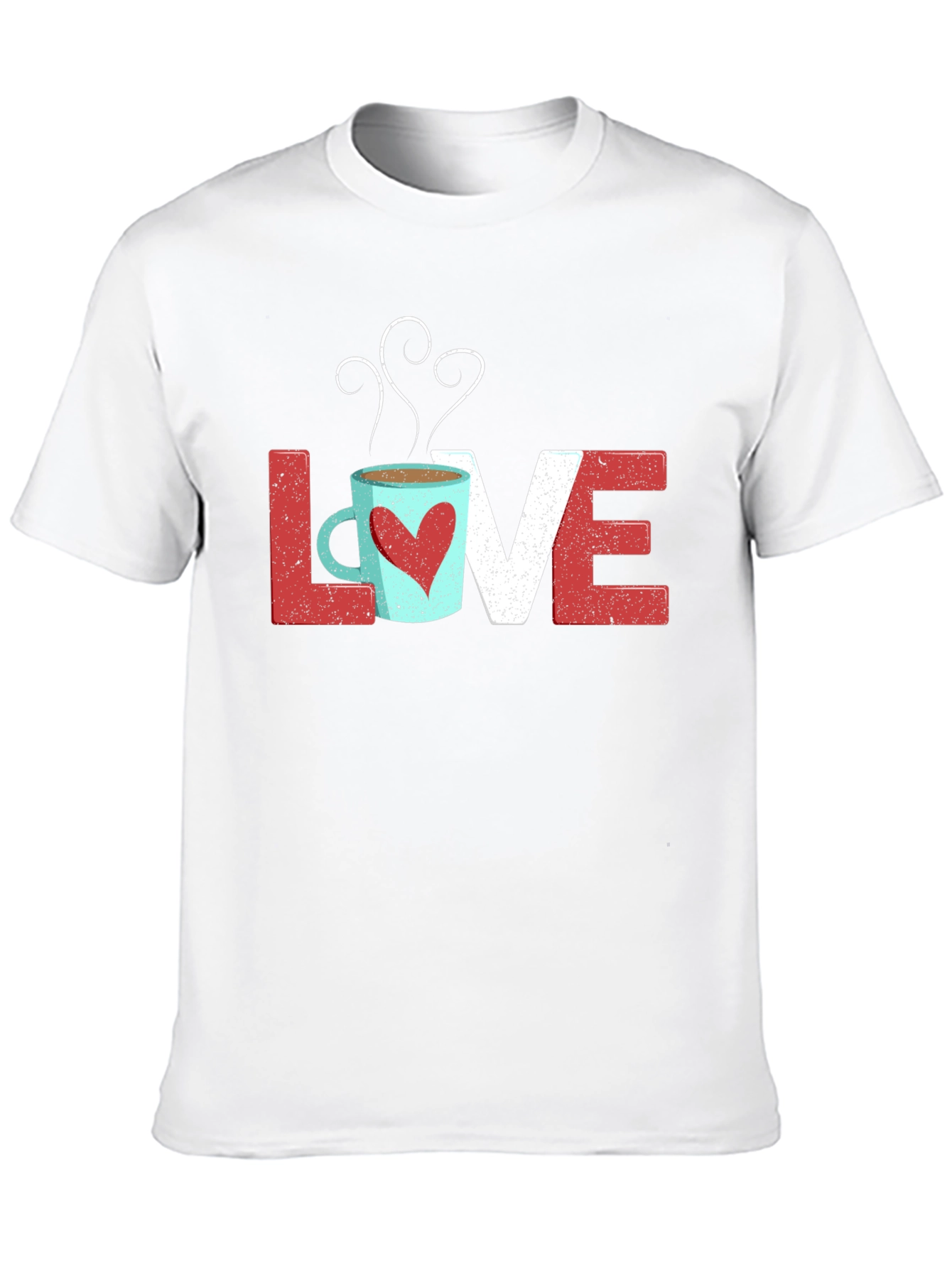 Love Coffee Graphic Tee - Unisex Black T-Shirt
