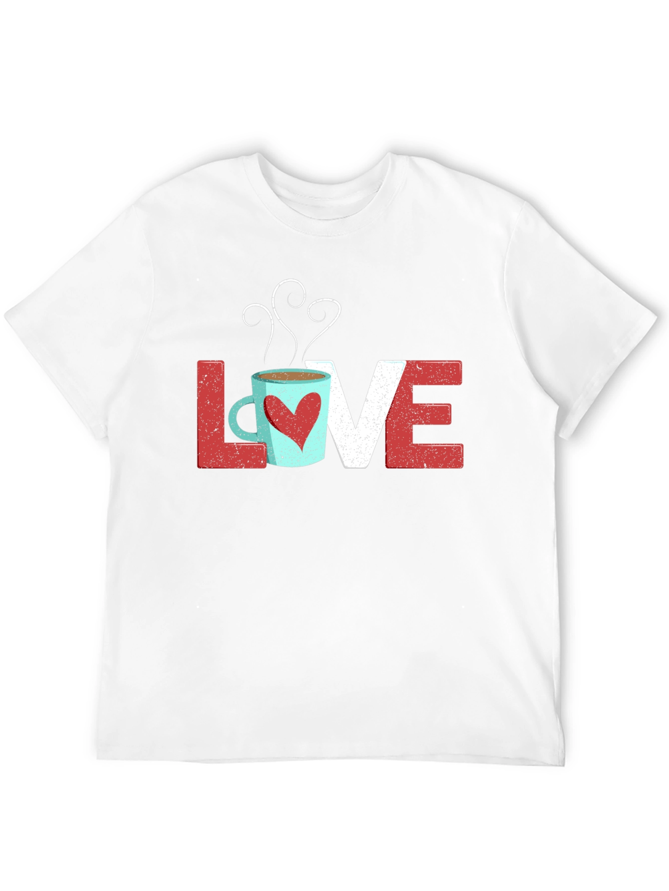 Love Coffee Graphic Tee - Unisex Black T-Shirt