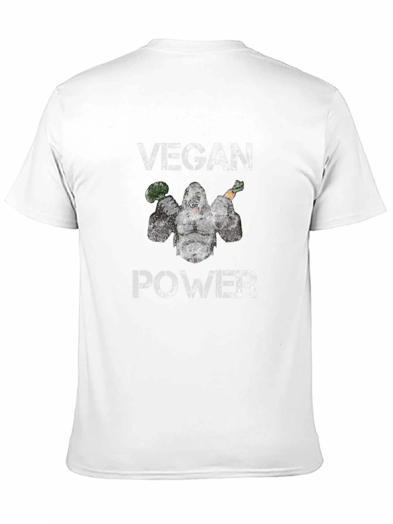 Vegan Power Gorilla Graphic Tee