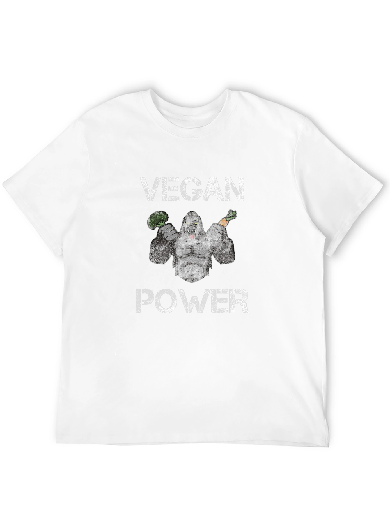 Vegan Power Gorilla Graphic Tee
