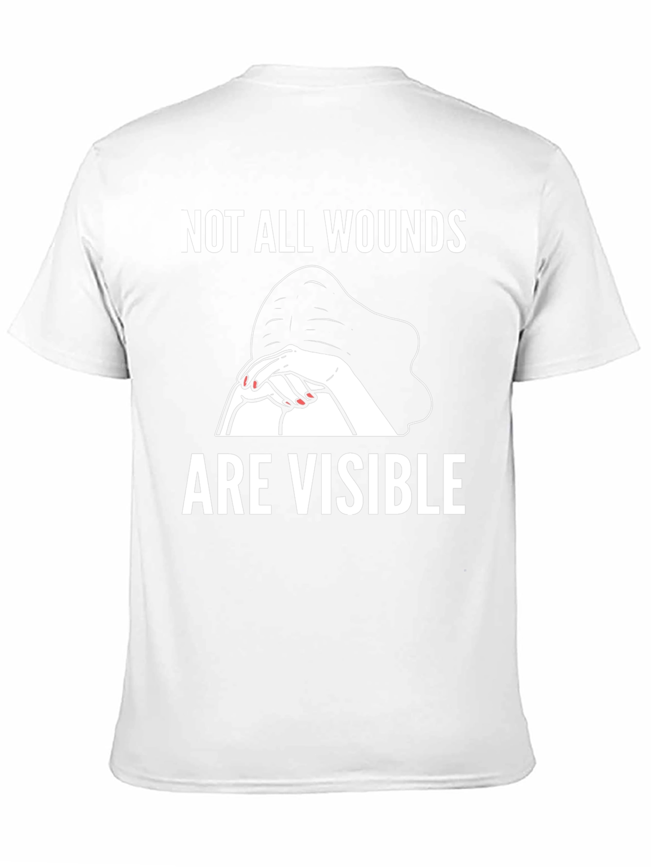 Not All Wounds Are Visible Graphic Tee