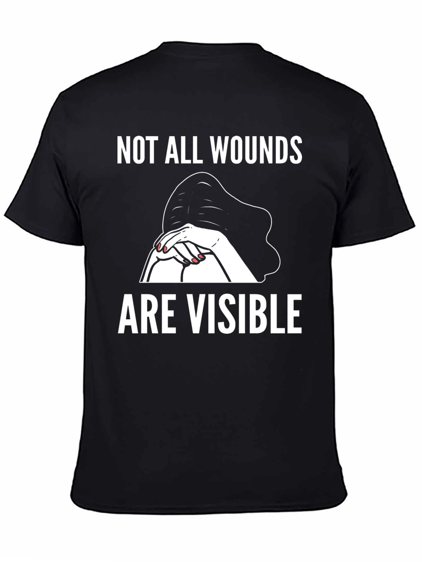 Not All Wounds Are Visible Graphic Tee