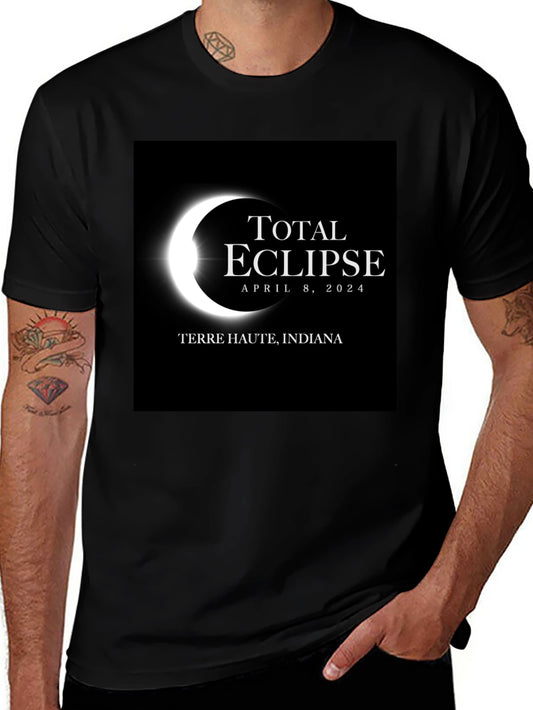 Total Eclipse 2024 Terre Haute Indiana T-Shirt