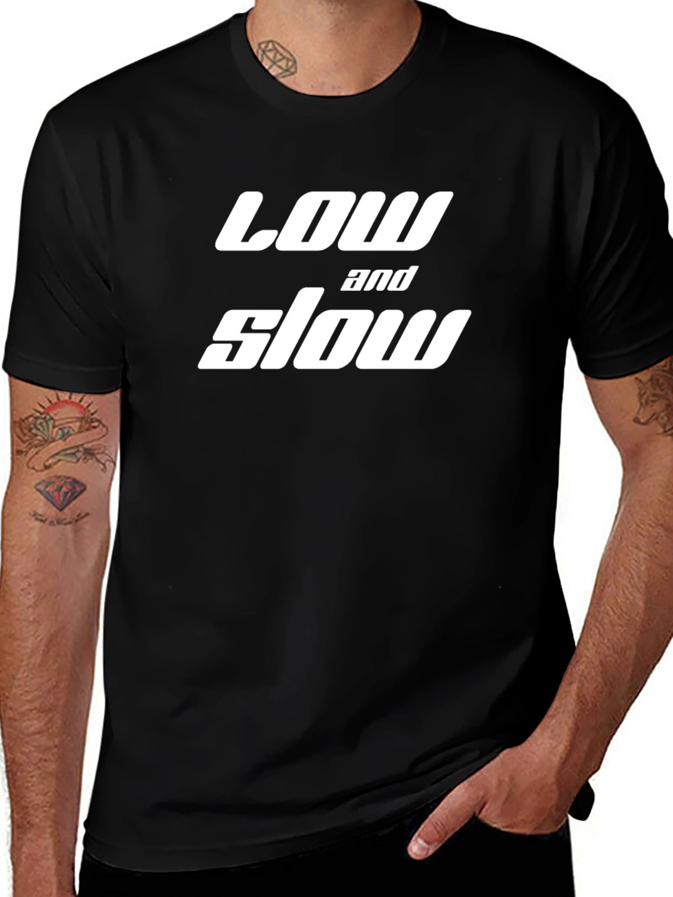 Low and Slow Black T-Shirt