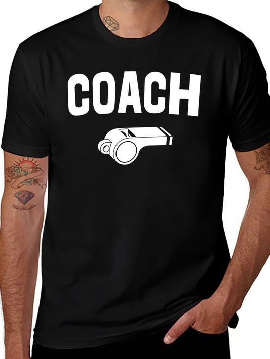 Coach Whistle Graphic Tee - Training Essentials