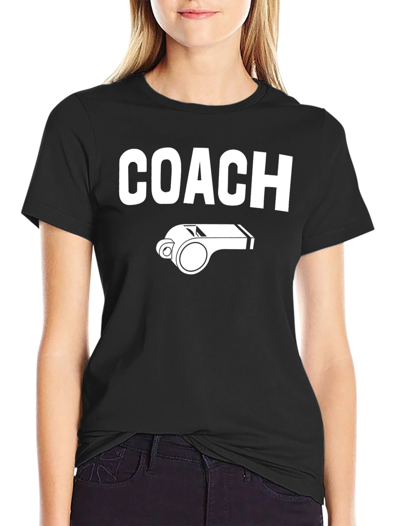Coach Whistle Graphic Tee - Training Essentials