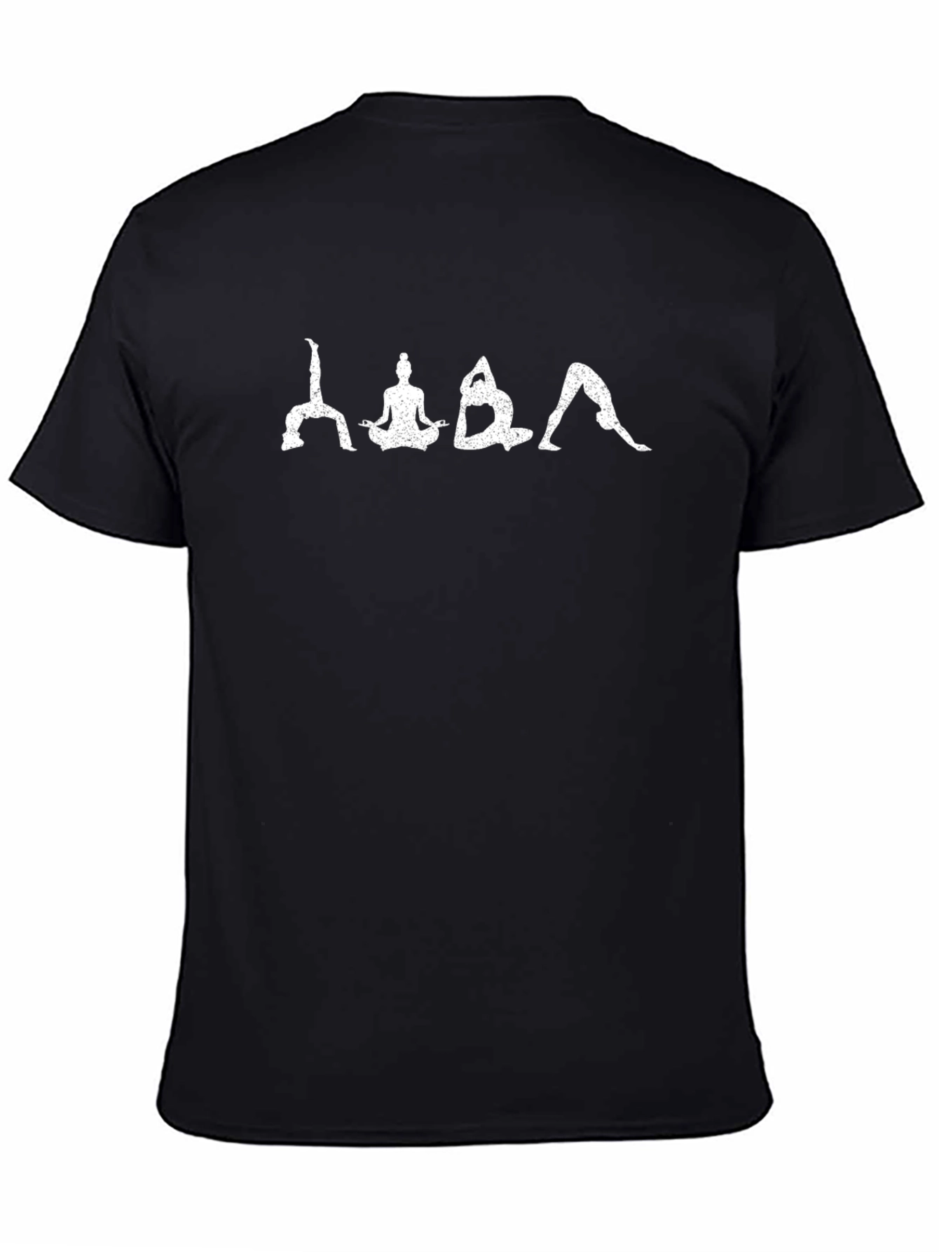 Yoga Poses Graphic Tee - Soft Cotton T-Shirt