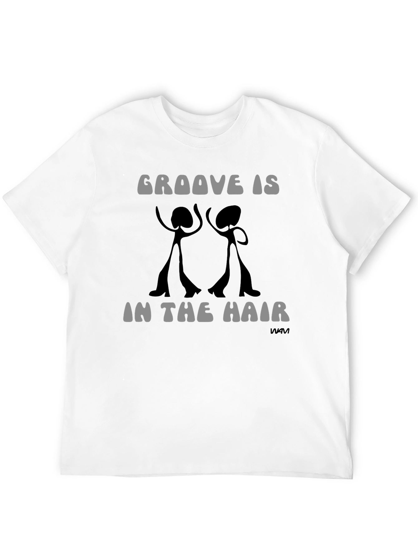 Groove Is In The Hair Graphic T-Shirt